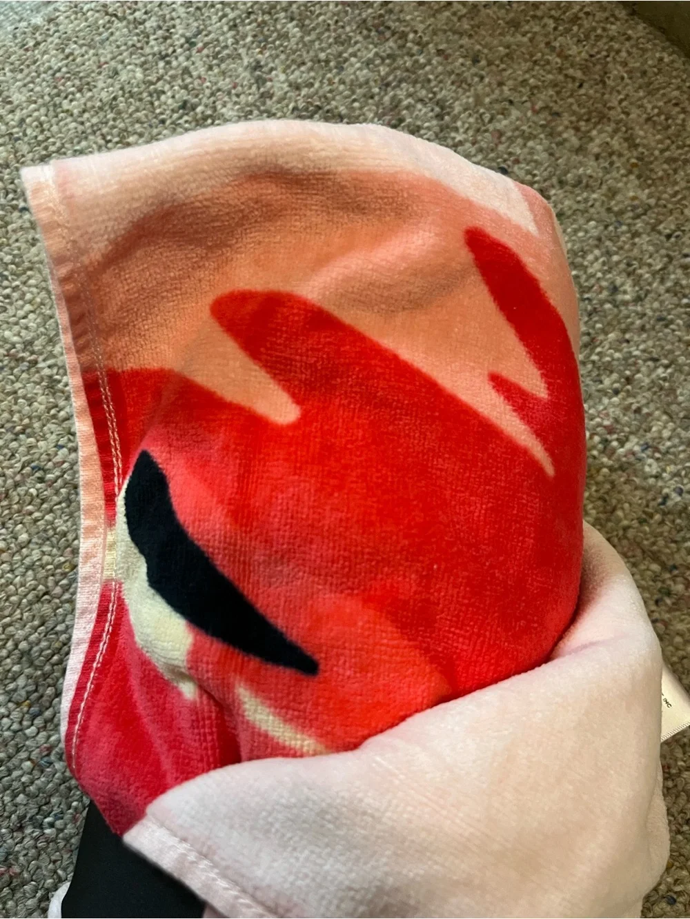🆕 Kate Spade Flamingo Oversized Beach Towel